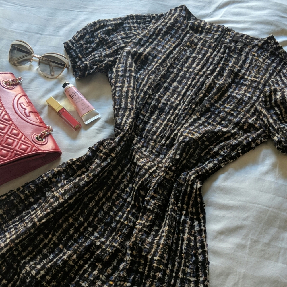 Jcrew silk dress